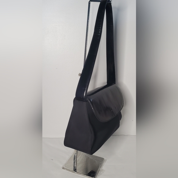 Vintage Ralph Lauren Baguette Shoulder Bag-snap closure - Picture 4 of 12